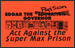 Edgar the Prison Governor: Act Against the $super Max Prison