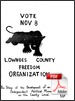 Vote Nov. 8-Lowndes County Freedom Organization