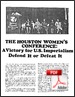 The Houston Women's Conference: A Victory for US Imperialism Defend It or Defeat It
