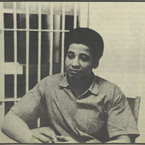 Picture of George Jackson sitting down
